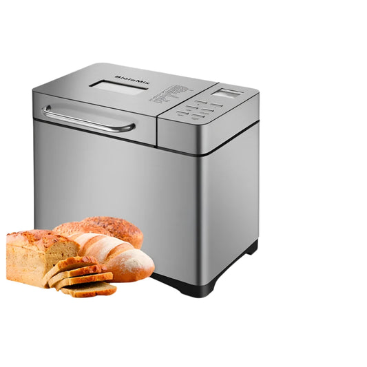 BioloMix - Broodbakmachine - Broodmachine - Oven - 650W - 1KG 19-in-1 Automatische Broodbakmachine - Roestvrij Staal