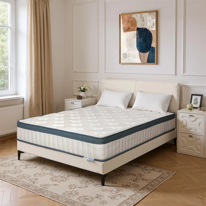 Orthopedisch Pocketveringmatras – Matras – Bedmatras – Slaapmatras – Foam Matras – 160x200 cm – 25 cm Dikte – 7-Zones Ondersteuning – Medium Stevigheid H3