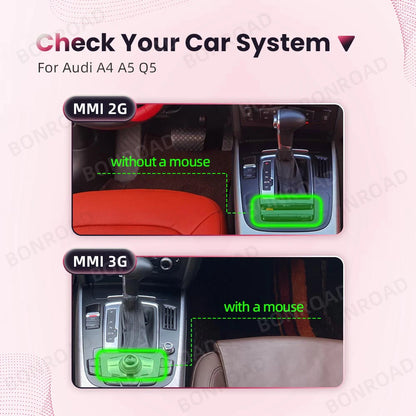 Carplay Interface – Android Auto Adapter – Carplay Dongle – Auto Multimedia Module – Audi MMI 2G Variant – Draadloos CarPlay & Android Auto – AirPlay en Mirror Link Support - QUORE
