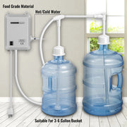 Water Purifier - Water Bottle Dispenser Pump System Filter - One Pipe - 35W - 40 PSI - 1 gallon (3.78 l) / min - for Kitchen &amp; Office