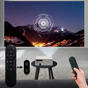 Alincoo - E700 - Beamer - Projector Beamer - Mini Meamer - 4k - Full HD 1080P - 1920x1080dpi - Automatische focus - 5G - met WiFi - 28000 Lumens - Wit