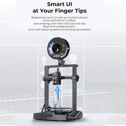 3D Printer - Printer - Mini Printer - Direct Drive Extruder – Hands-free Auto Leveling – 32-bit Stil Moederbord – Upgraded Model