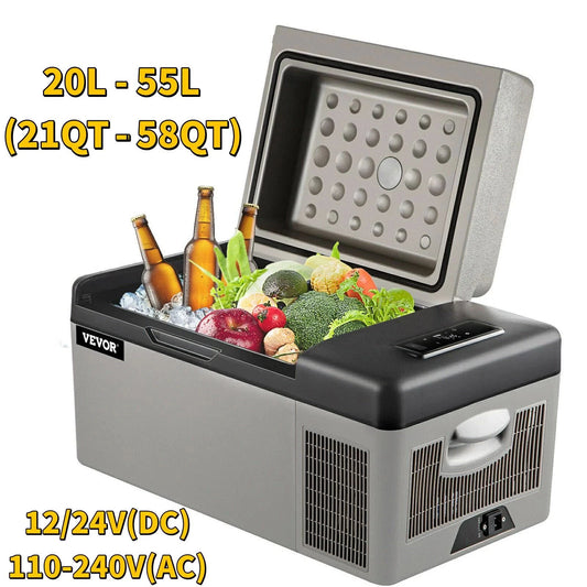 Mobiele Koelkast – Compressor Koelbox – Auto Koelbox – Draagbare Koelkast – Camping Koelkast – Capaciteit 20-55L – App Bediening & Batterijbescherming