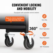 Boekenkasten - Boekenplank - Opbergrek Organisator - 4-Tier - Houten Boekenplank - Zes-Layer Sling Boekenkast - voor Kinderkamer Speelkamer Kleuterschool Kinderdagverblijf - Boek - Zwart