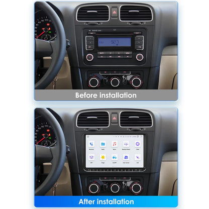 Car Multimedia Player - For VW Passat B6 T5 B7 B8 Golf 5 6 Caddy POLO T5 Touran - 8GB128GB - 8 Core - Carplay Screen - Car Navigation System - Multimedia Car Radio - Black