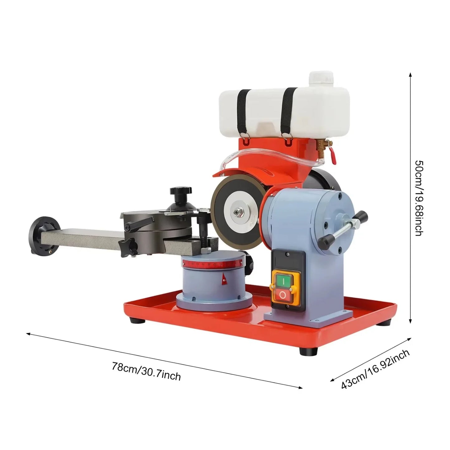 Zaagblad Slijpmachine – Zaagblad Slijper – Cirkelzaag Slijper – Houtbewerking Slijpmachine – Hardmetalen Zaagblad Slijper – 250W Krachtige Motor – Verstelbare Slijphoek ±20°