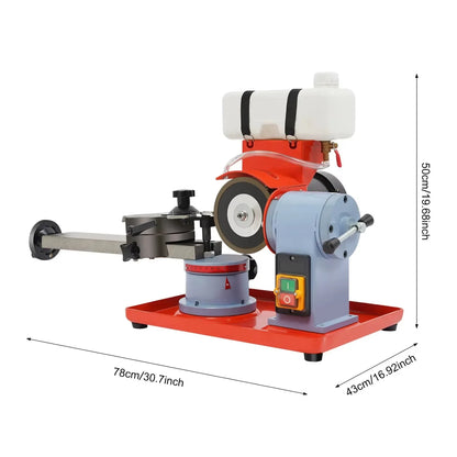 Zaagblad Slijpmachine – Zaagblad Slijper – Cirkelzaag Slijper – Houtbewerking Slijpmachine – Hardmetalen Zaagblad Slijper – 250W Krachtige Motor – Verstelbare Slijphoek ±20°