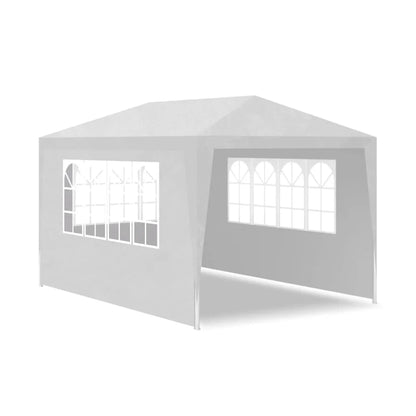 Opvouwbare Partytent – Paviljoen – 3x4 – Easy Up – Waterdicht – Met Zijwanden – Weerbestendig – Wit