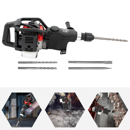 Afbraamhamer – Sloophamer – Breekhamer – Boorhamer – Slaghamer – 1000W Motor – 30 Joule Impactenergie