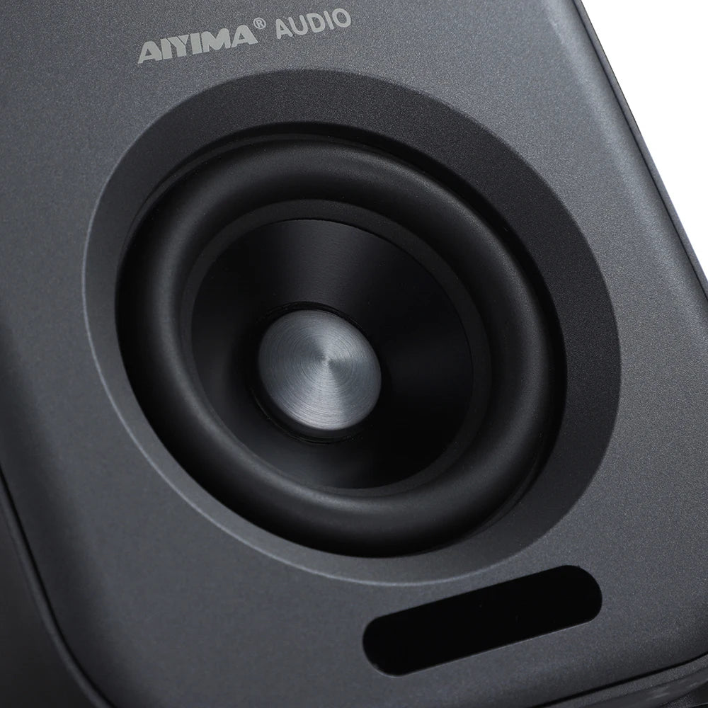 Aiyima - S400 - Luidspreker - Luidsprekerkabels - Speaker - Speakers voor PC - 80W - 45Hz-20KHz - 4-8 Ohm - Zwart