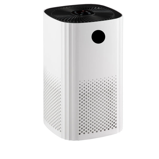 Air purifier - Air cleaner - Airpurifier - Air purifier with HEPA CADR Filter - 225m ³/h up to 24 m² - LED display - ABS and PP - ≤ 60dB - 25W - White