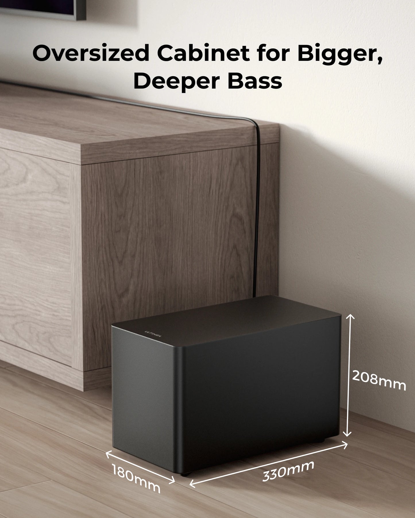 Soundbar 5.1 Channel – Dolby Atmos Speaker – Home Cinema Geluid – Surround Soundbar – Subwoofer Set – 340W Vermogen – Bluetooth 5.3 Connectivity