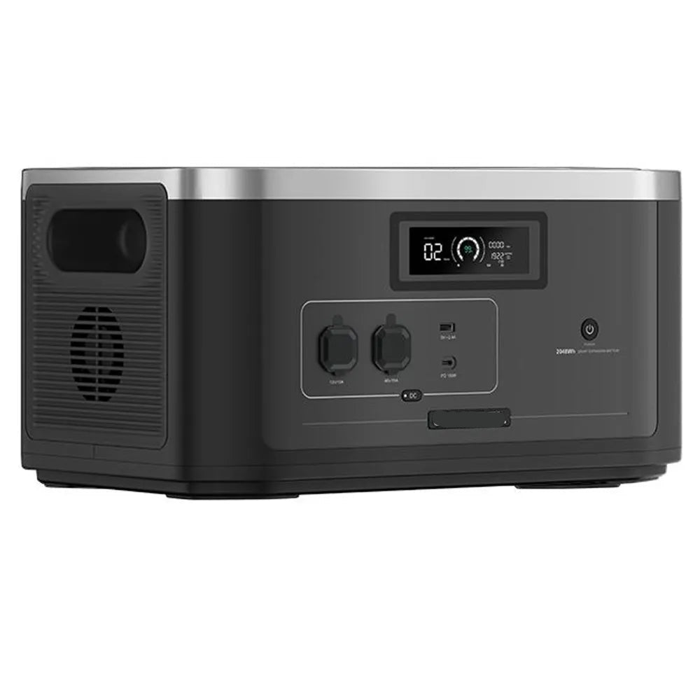 Powerstation – Batterij Uitbreiding – Draagbare Accu – Noodstroom – Lithium LiFePO4 – 2048Wh Capaciteit – 3500+ Oplaadcycli