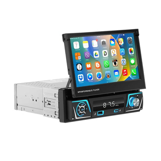 Auto Multimedia Speler - 2 Din -  7Inch - MP5 met camera2 - Carplay Scherm - Touchscreen - Navigatiesysteem Auto - Universeel - Multimedia Autoradio - QUORE