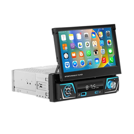 Auto Multimedia Speler - 2 Din -  7Inch - MP5 - Carplay Scherm - Touchscreen - Navigatiesysteem Auto - Universeel - Multimedia Autoradio