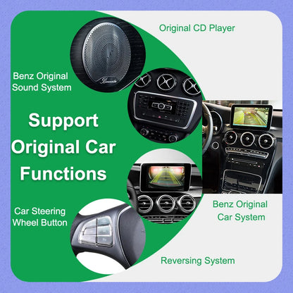 Multimedia Speler – Touchscreen Navigatie Systeem – Auto Radio – Infotainment Unit – Android 13 Systeem – 10,25 Inch Scherm – Draadloos CarPlay & Android Auto