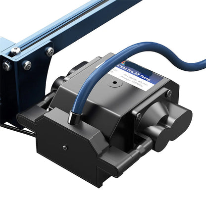 Lasergraveermachine - Graveerset - Graveerder - Graveerapparaat - 10W - Precisie Laser Cutter met Automatische Luchtpomp - 0.06x0.08mm Focus - 32-bit Controller - 410x400mm Werkgebied - voor Graveren en Snijden van Hout, Leer, Acryl