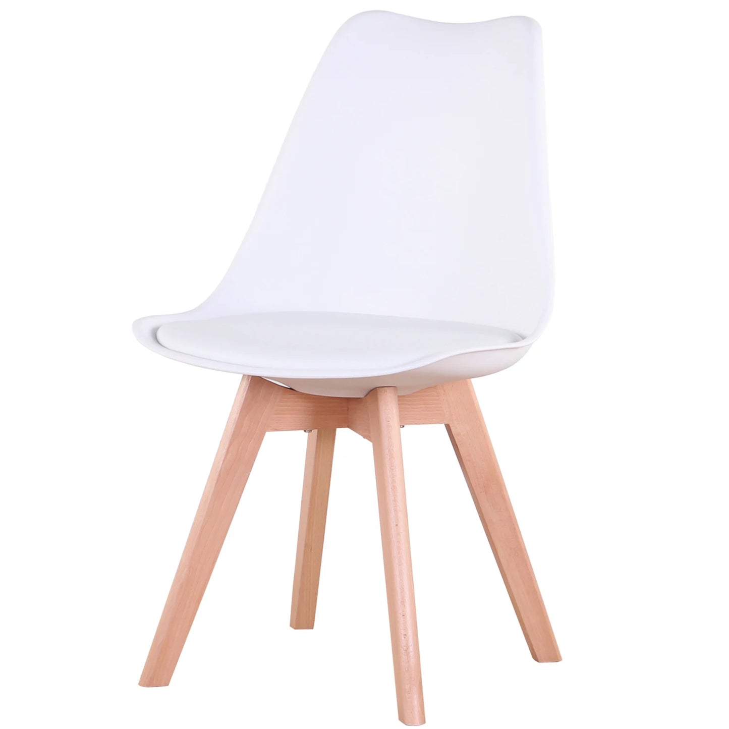 Ronde Eettafelset – Eettafel Met Stoelen – Tafel En Stoel Set – Diningset – Keukenmeubel – Wit Zwart – Massief Hout – 110 cm Diameter
