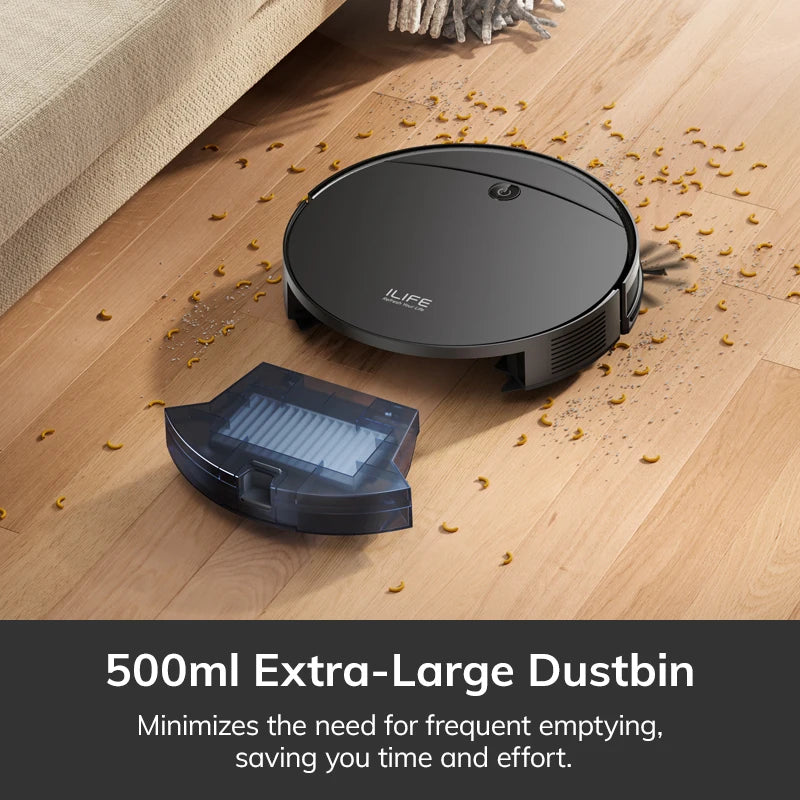 Robotstofzuiger – Dweilrobot – Stofzuigerrobot – Automatische Stofzuiger – Robot Vacuum – Compact Design 33x33x7,9 cm – Li-ion Batterij 14,4V