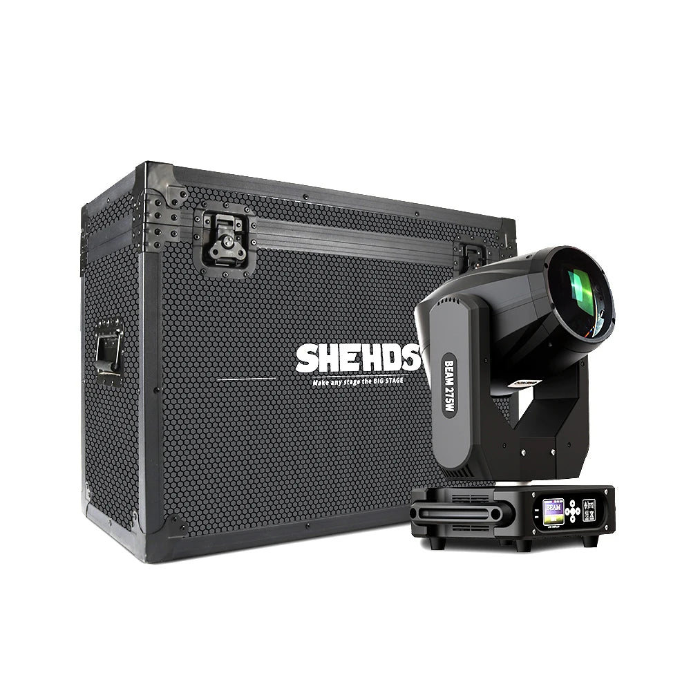 2-in-1 LED Stage Light – Podiumverlichting – DJ Licht – Feestverlichting – Disco Lamp – 275W Krachtig – Stevige Flight Case