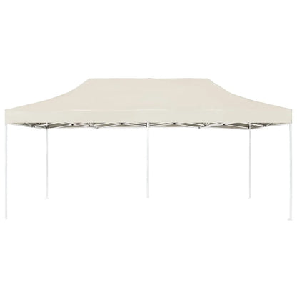 Tuinpaviljoen –  Partytent – Aluminium Vouwtent – Schaduwdoek – Markttent – Waterbestendig Dak – Lichtgewicht Frame – 3x3 Meter - Beige