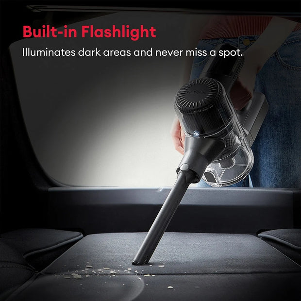 Cordless Stick Vacuum Cleaner - Stick Vacuum Cleaner - Vacuum Cleaner - Cordless Stick Vacuum Cleaner - Powerful Suction - 40KPa - 450W - 1L Dust Box - 78 dB - Gray