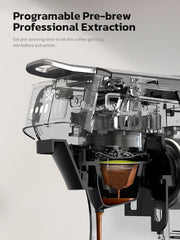 Koffiemachines - 6-in-1 Capsule Koffiemachine met Dienblad – Voor Heet & Koud – Espresso - Cappuccino - Dolce Gusto - Nespresso – Koffiezetapparaat - Zwart