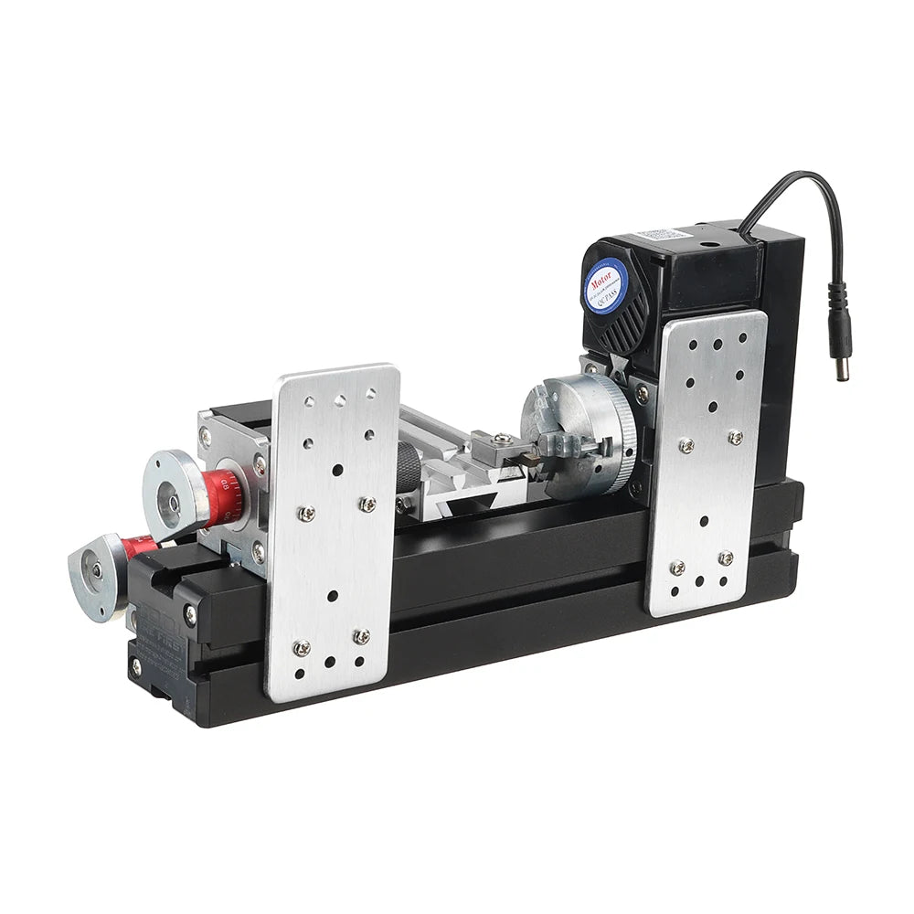 Mini Draaibank – Miniatuur Draaimachine – Hobby Draaibank – Modelbouw Draaibank – Precisie Mini Draaibank – Compact Formaat – Nauwkeurige 0,02mm Instelling