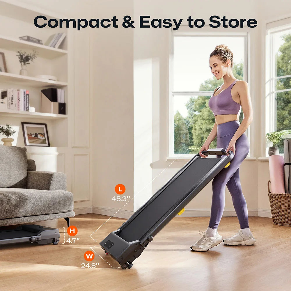 Loopband – Loopmachine – Hardloopband – Fitnessapparaat – Compact Ontwerp – 2,5PK Motor – Stil Geluid