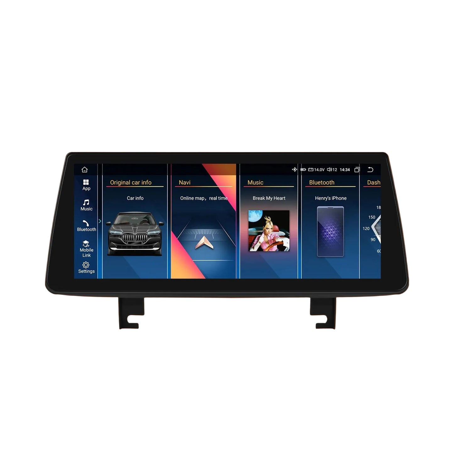 Autoradio – Multimedia Systeem – 2DIN Radio – Navigatie Systeem – Touchscreen Radio – 10,25 Inch Scherm – Android 13 Besturingssysteem – 128 GB Opslag