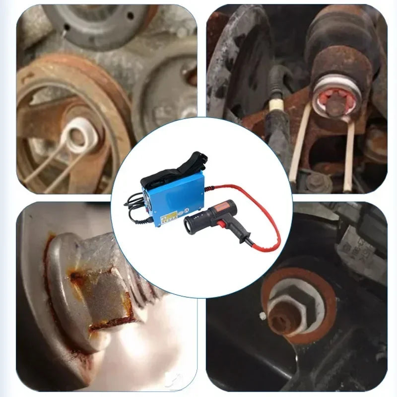 Inductiespiraal – Inductieverwarmer – Inductie Verwarmer – Elektromagnetische Verwarmer – Mobiele Verwarming – 1500W Krachtige Warmte – Lichtgewicht Aluminium Behuizing