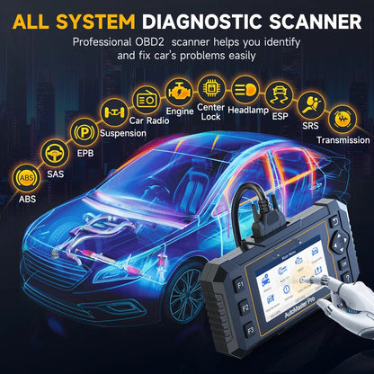 Diagnosescanner – OBD Scanner – Auto Diagnosetool – Voertuigscanner – Foutcode Uitlezer – Live Data Weergave – DPF Regeneratie