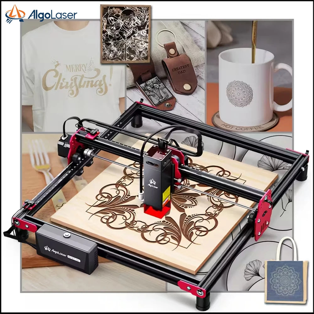 Mini Lasergraveermachine – Laser Cutter – Graviermachine – CNC Graveermachine – Snijmachine – 10W Vermogen – Graveeroppervlak 315x300 mm