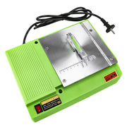 Mini Tafelcirkelzaag - Mini Cirkelzaag - Tafelzaag - Elektrische zaag - 220V - 480W - Groen