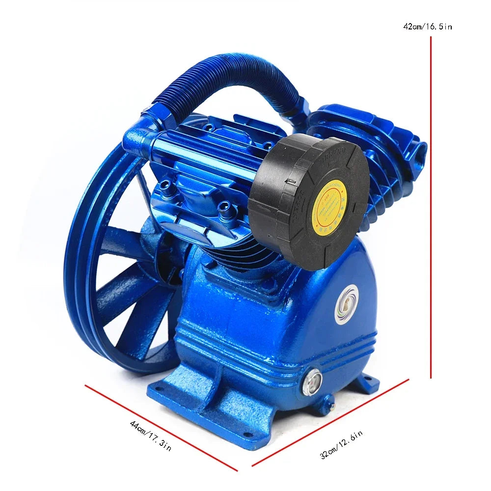 Compressorpomp – Luchtcompressor – Drukpomp – Cilinderpomp – Motorpomp – 4KW Motor – 600 L/Min Luchtopbrengst
