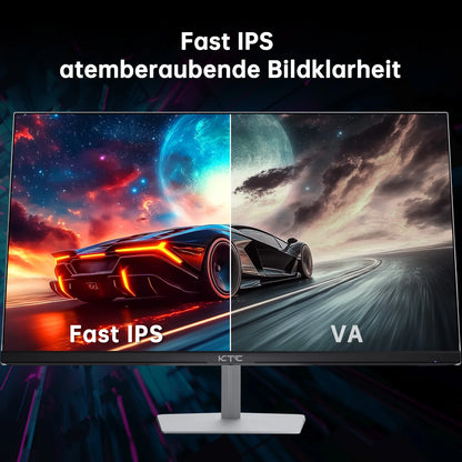 Gaming Monitor – Gaming Scherm – PC Monitor – Breedbeeld Monitor – Full HD Monitor – 24,5 Inch – 400Hz Verversingssnelheid – 1 ms Responstijd – Mat Scherm – HDR400 - QUORE