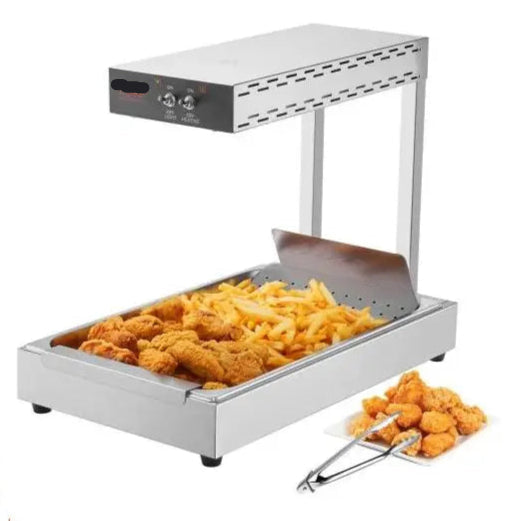 Warmhoudbak - Buffetwarmer - Voedselwarmer - 20L - 750W - Frietwarmhoudbak – Commerciële Voedsellamp voor Horeca & Buffet