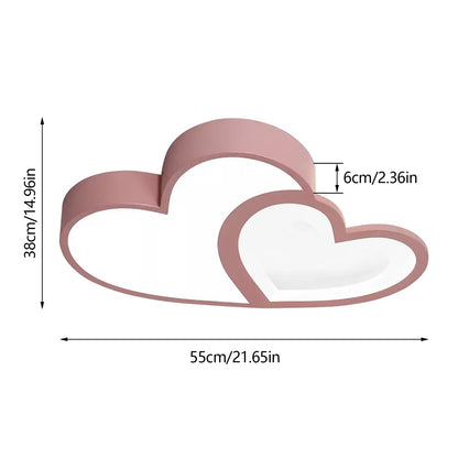 Ceiling lamp - Ceiling lamps - Ceiling light - Lamps - Children's room lamp - Dimmable - Baby lamp Light Cartoon - Pink Specifications