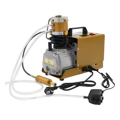 Hoge Druk Luchtpomp – Luchtcompressor – Compressor – Oppompapparaat – Luchtpomp – 1.8 kW Motor – 300 Bar Druk
