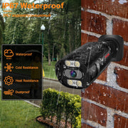 Simicam - PE-4KLTE - Security Camera System - 8CH NVR - 8MP - Outdoor - Surveillance Camera - IP67 - Security Camera - Security Camera System - NTSC,PAL - XMEye APP - 2 pieces - Black