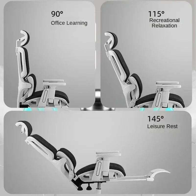 Draaistoel – Bureaustoel – Office Chair – Werkstoel – Gaming Stoel – Verstelbare Rugleuning 125-800mm – SGS-gecertificeerde Gasveer Class 3