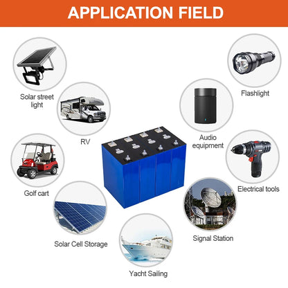 LiFePO4 Batterij – Lithiumaccu – Camperaccu – Bootaccu – Zonne-energie Accu – 6000 Cycli – Aluminium Behuizing