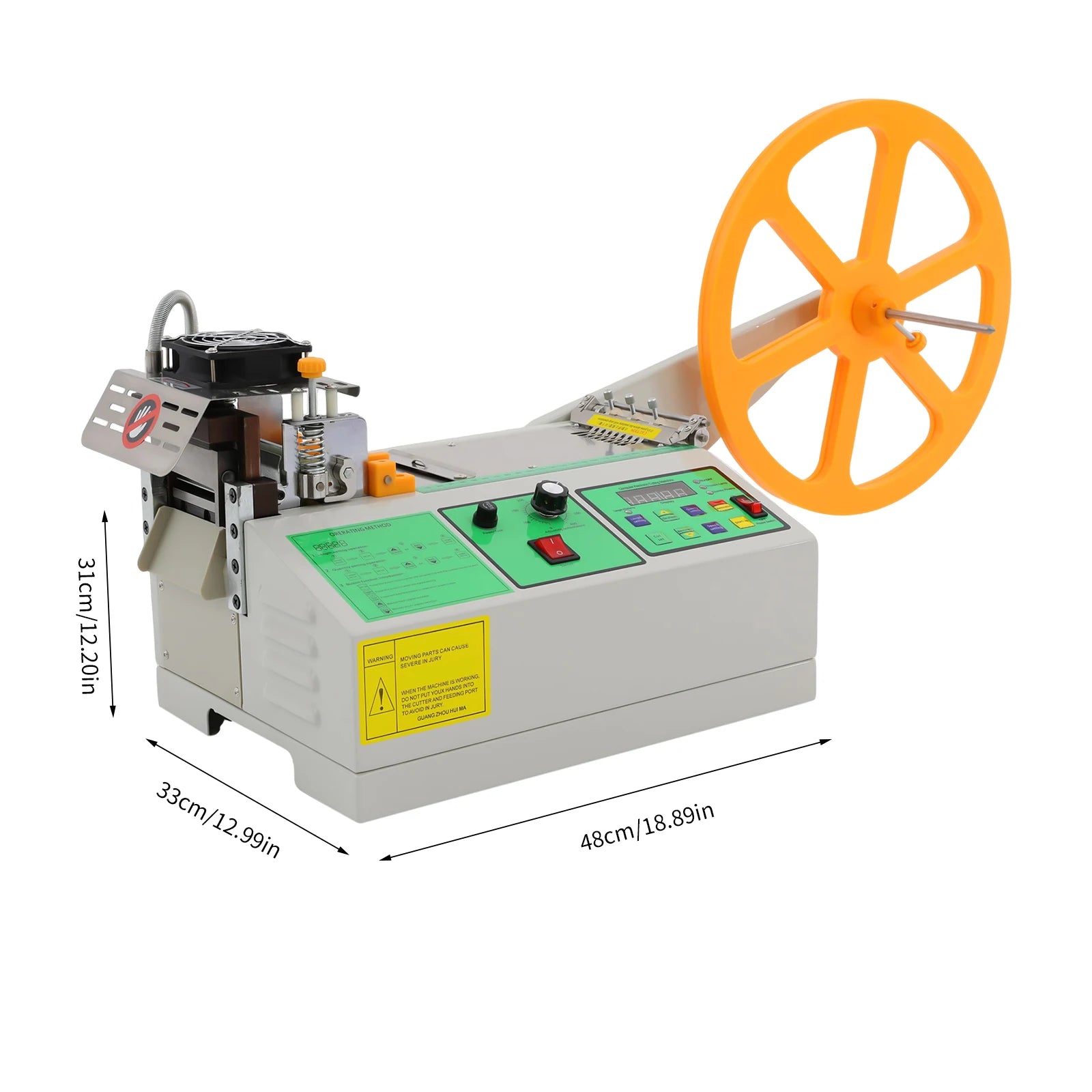 Snijmachine – Automatische Snijder – Warmsnijder – Koudsnijder – Textielsnijder – 500W Motor – Verstelbare Temperatuur - QUORE