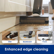 Cordless Stick Vacuum Cleaner - Stick Vacuum Cleaner - Vacuum Cleaner - Cordless Stick Vacuum Cleaner - Powerful Suction - HEPA Filter - 240V - Black