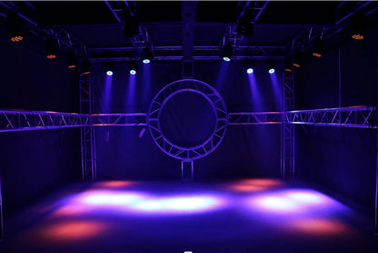 LED Moving Head Licht – RGBW Dj Licht – Podiumverlichting – Discolicht – Feestverlichting – EU Plug – 144W Krachtig Vermogen – Nauwkeurige DMX512 Besturing