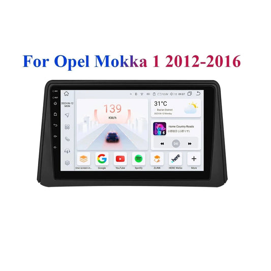 CarPlay - Multimedia Car Radio - CarPlay Screen - Car Radio - Android Car Multimedia - S4 (4G 32G) AHDC2 - Opel Mokka 2012 2013 2014 2015 2016 - Car Radio GPS Navi Wifi Audio Stereo