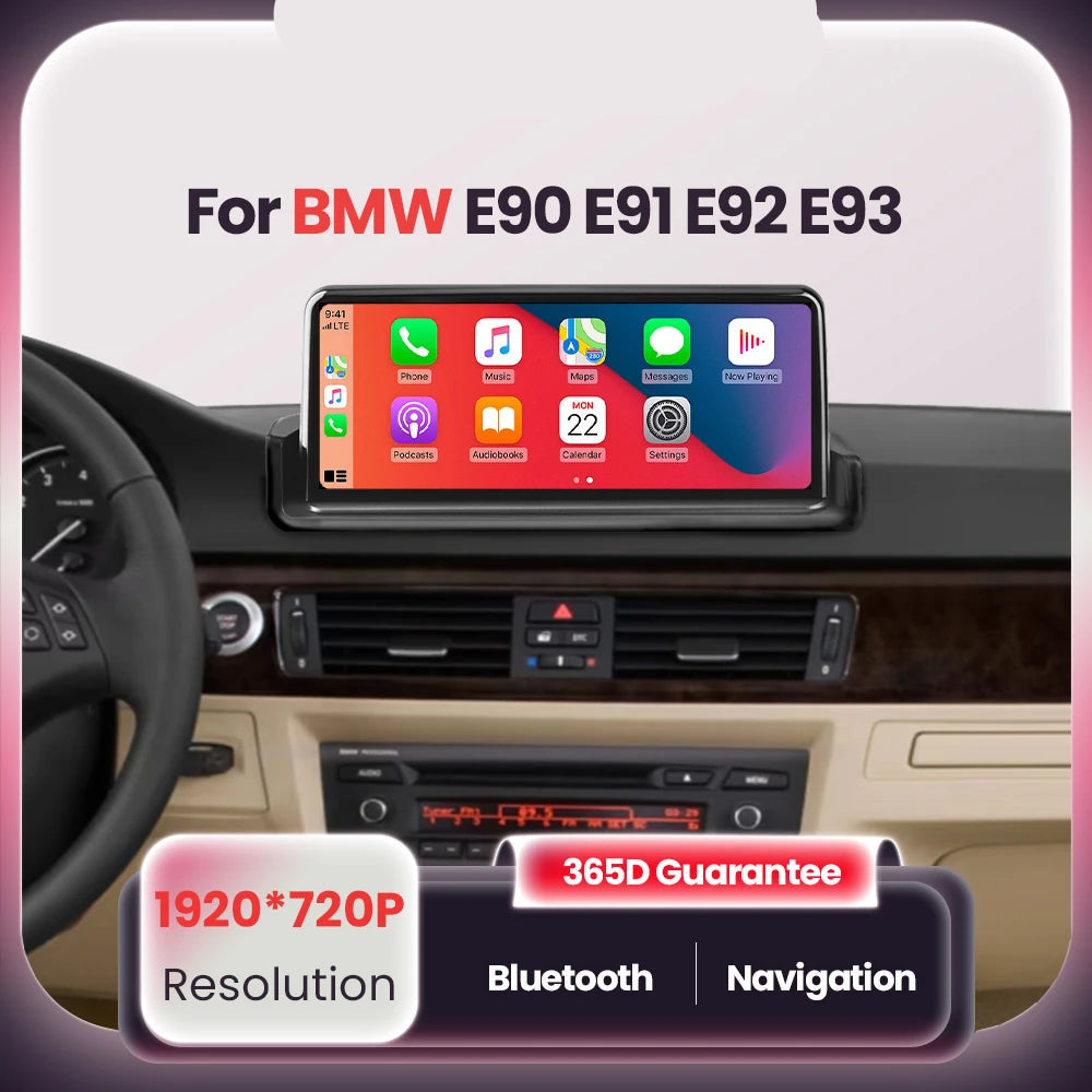 Multimediasysteem – Car Audio – Autoradio – Navigatiesysteem – Head Unit – 10,25 Inch Touchscreen – Draadloos CarPlay & Android Auto - QUORE