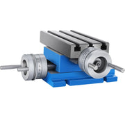 Freeswerktafel - Samengestelde werktafel - Kruisschuifwerktafel - Glijdende werkstukhouder - 4“X7.3” - Verstelbaar - voor bankschroef voor boren