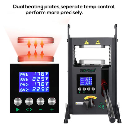Heat Press Machine – Transferpers – Textielpers – Warmtepers – Drukpers – Dubbele Aluminium Verwarmingsplaten – 4 Ton Druk