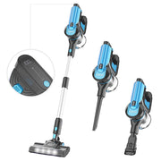 Cordless Stick Vacuum Cleaner - Stick Vacuum Cleaner - Vacuum Cleaner - Cordless Stick Vacuum Cleaner - Powerful Suction - 23KPa - HEPA Filter - &lt;500w - Blue